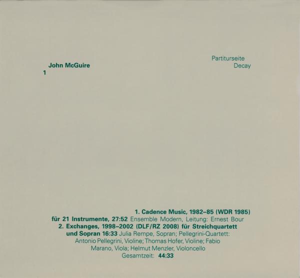 John McGuire - edition rz