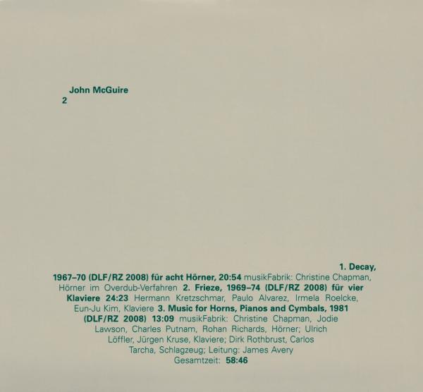 John McGuire - edition rz